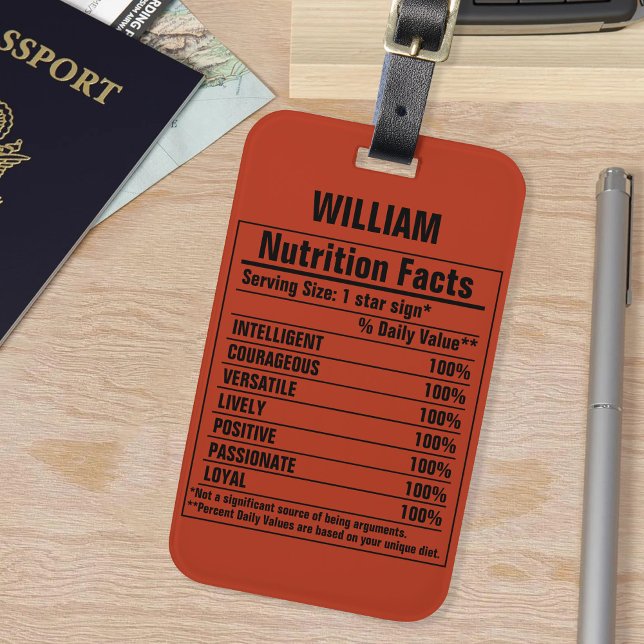 Funny Chemical Inslag personegenskaper Bagagebricka (Skapare uppladdad)