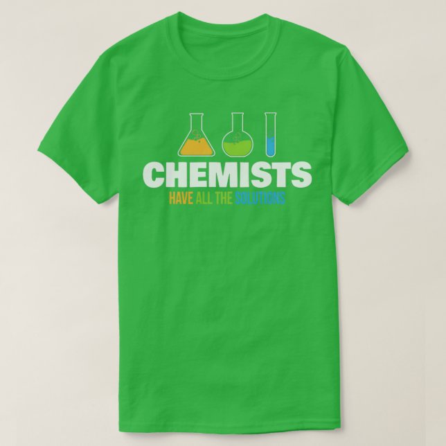 Funny Chemist Pun Chemistry Science Teacher Appare T Shirt (Design framsida)