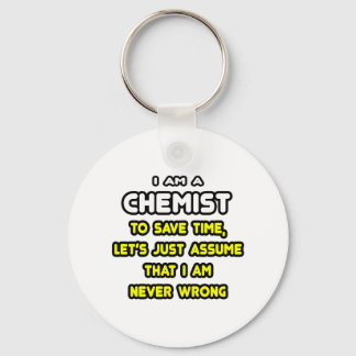 Funny Chemist T-Shirts och Gifts Nyckelring