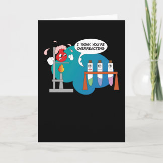 Funny Chemistry Comic Chemical Reaction Kort