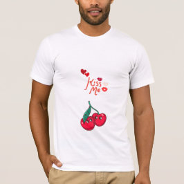 Funny Cherries i Kärlek" Let T Shirt