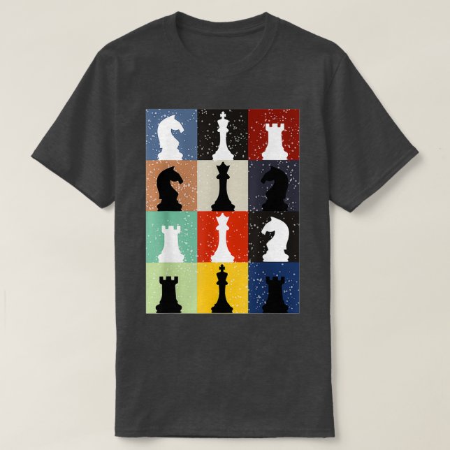 Funny Chess Board Game Humor set Player Chess  T Shirt (Design framsida)