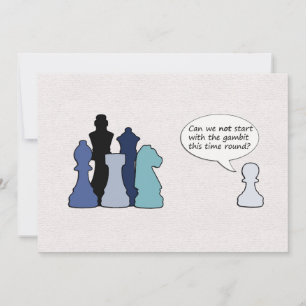 Funny Chess Delar vykort