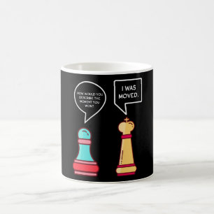 Funny Chess figurer Kaffemugg