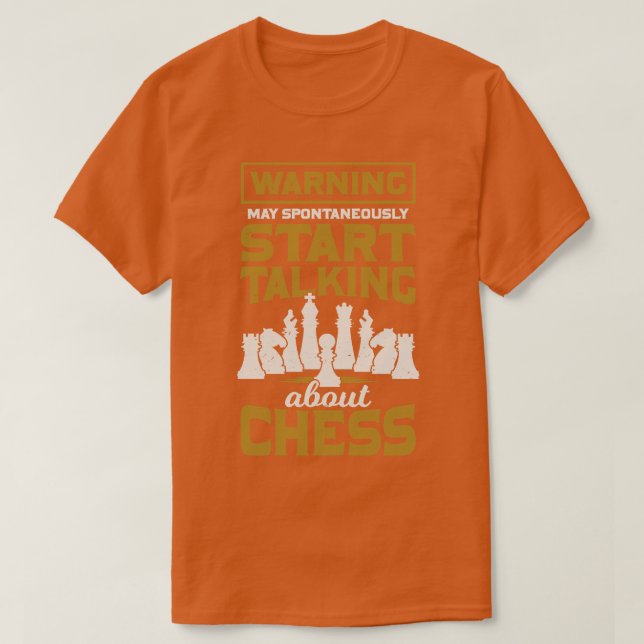 Funny Chess Game Player Gift T Shirt (Design framsida)