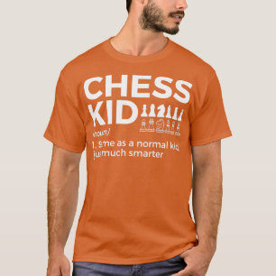 Funny Chess Kid Definition Chess Player 1 T Shirt