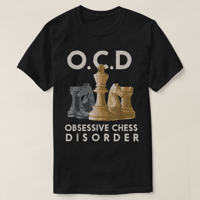 Funny Chess Lover Humor Design T Shirt (Design framsida)