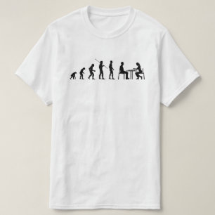 Funny Chess Players Mankind Evolution Parody Bv T Shirt