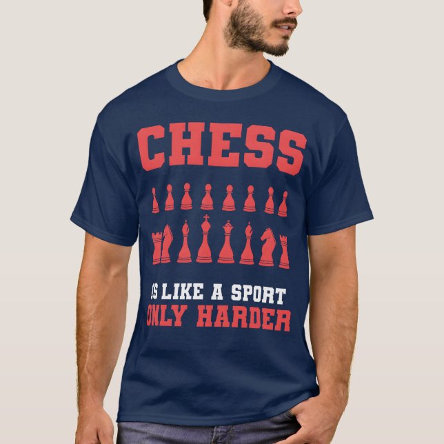 Funny Chess Sport Chess Instructor funny T Shirt (Framsida)
