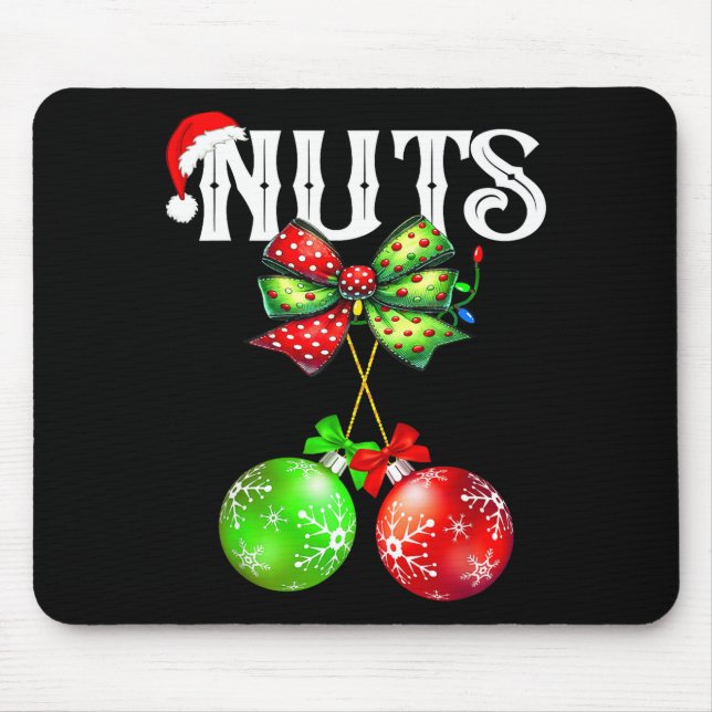 Funny Chest Nuts Chestnuts Matching Family Christm Musmatta (Framsidan)