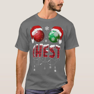 Funny Chest Nuts Couples Christmas Chest Nuts Adul T Shirt