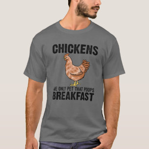 Funny Chicken Chicken Älskare presenterar chickupp T Shirt