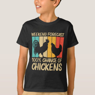 Funny Chicken Design For Men Women Farm Farmer Chi T Shirt