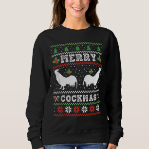 Funny Chicken Farming Merry Cockmas T Shirt
