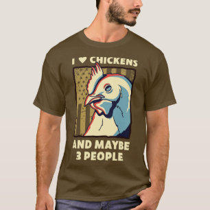 Funny Chicken För manar Chicken Pappa Chicken Farm T Shirt