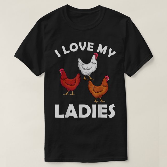 Funny Chicken For Men Women Chicken Whisperer Chic T Shirt (Design framsida)