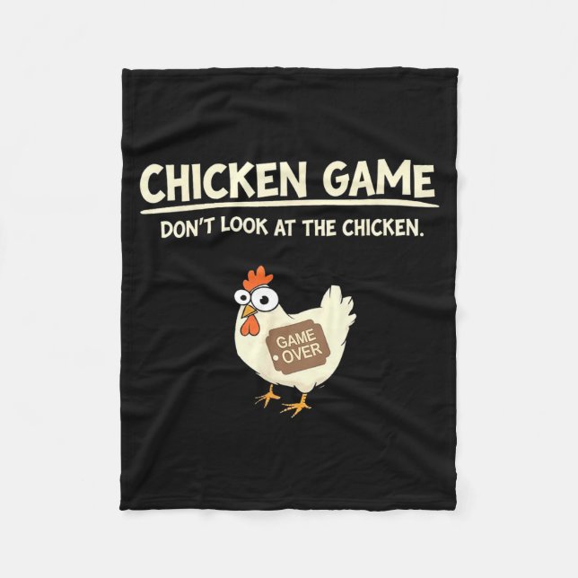 Funny Chicken Game Design Ltd Uni Chicken Game_ Do Fleecefilt (Framsidan)