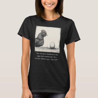 Funny Chicken-grafik, design nr 3 T Shirt