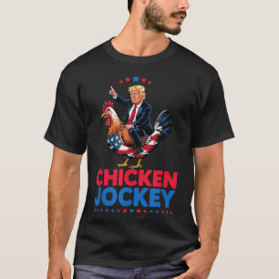 Funny Chicken Jockey Trump Meme T Shirt