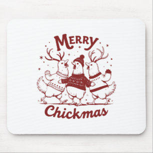Funny Chicken Jul Farm Animal Cute Julafton Merr Musmatta