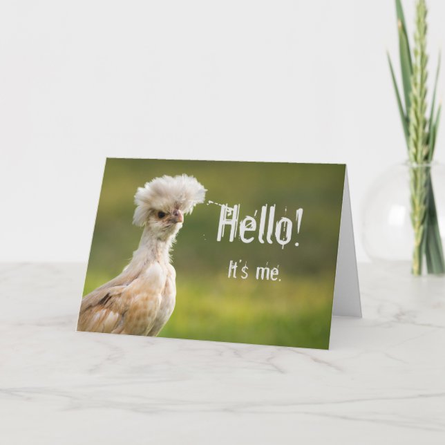 Funny Chicken Kort (Framsida)
