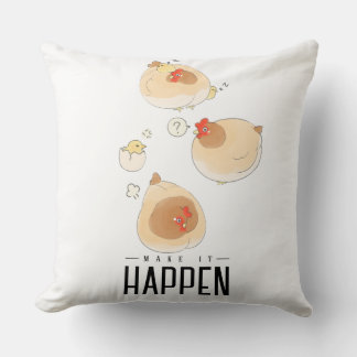 funny chicken kudde