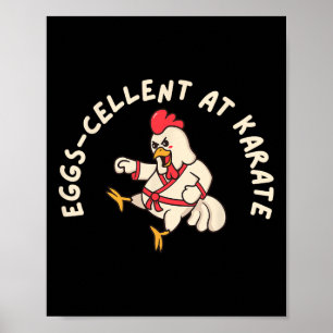 Funny Chicken-läge Poster