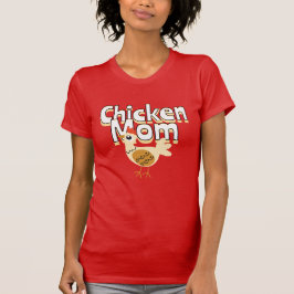 Funny Chicken Mamma T Shirt