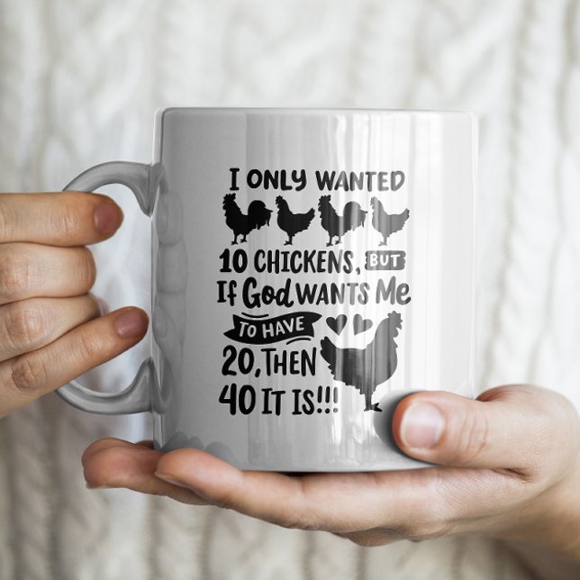 Funny Chicken Mugg (Skapare uppladdad)