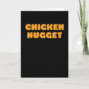 Funny Chicken Nugget Kort