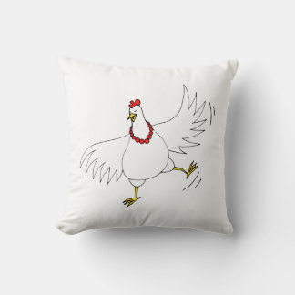 Funny Chicken Pillow Kudde