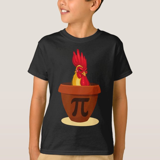 Funny Chicken Pot Paj - Chicken Pi Day 2019 Shirt T (Framsida)