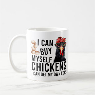 Funny Chicken Say Kaffemugg