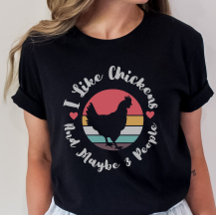 Funny Chicken Shirt, Anti-Social Humor