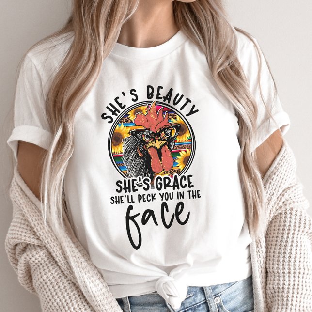 Funny Chicken Shirt, Crazy Chicken T-Shirt (Skapare uppladdad)