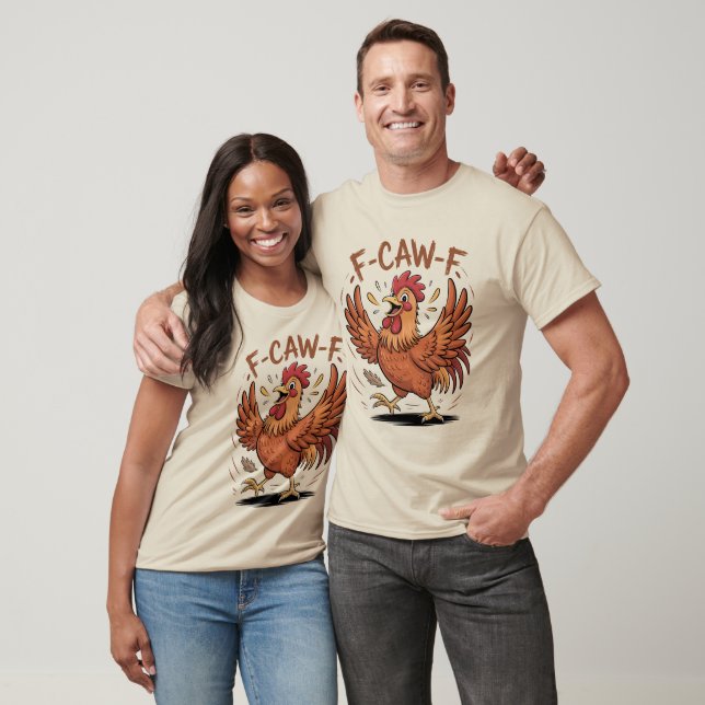 Funny Chicken T Shirt (Unisex)