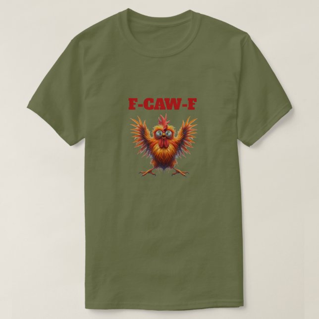 Funny Chicken T Shirt (Design framsida)