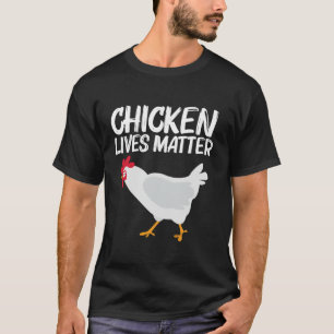 Funny Chicken Tupp Älskare Manar Women Boys Girls  T Shirt