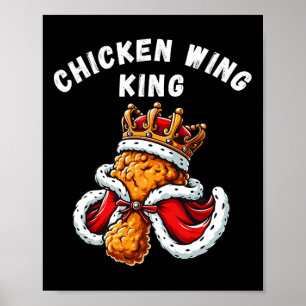 Funny Chicken Vinge Kung Bbq Chicken Vinge Graphic Poster