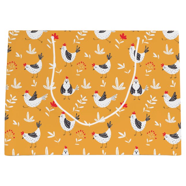 Funny Chickens Gift Bag (Framsidan)