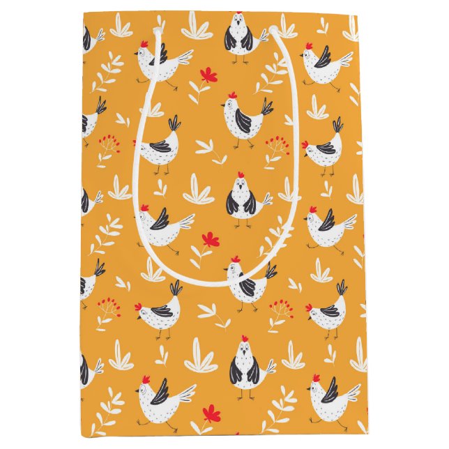 Funny Chickens Gift Bag (Framsidan)