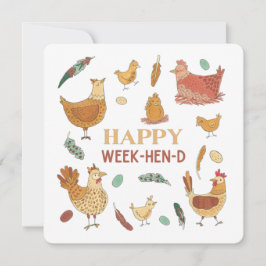 Funny Chickens Hen Party Helg