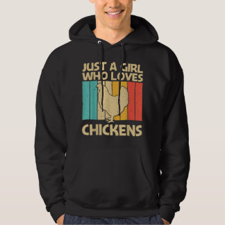 Funny Chickkonst för Mamma-kycklingar Hoodie