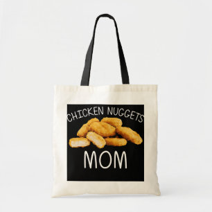 Funny Chicknuggets gift för Mamma-kvinnor Tygkasse