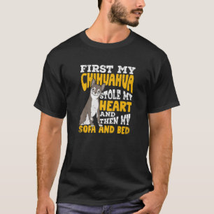 Funny Chihuahua-design för Hund älskare Premium T Shirt