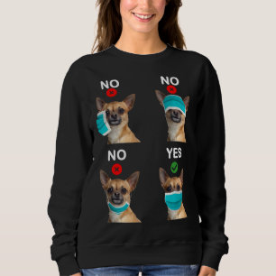 Funny Chihuahua Hund i karantän Hund Hur du Bäror T Shirt