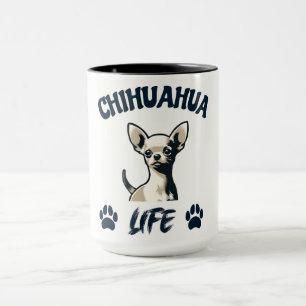 Funny Chihuahua Hund Mugg