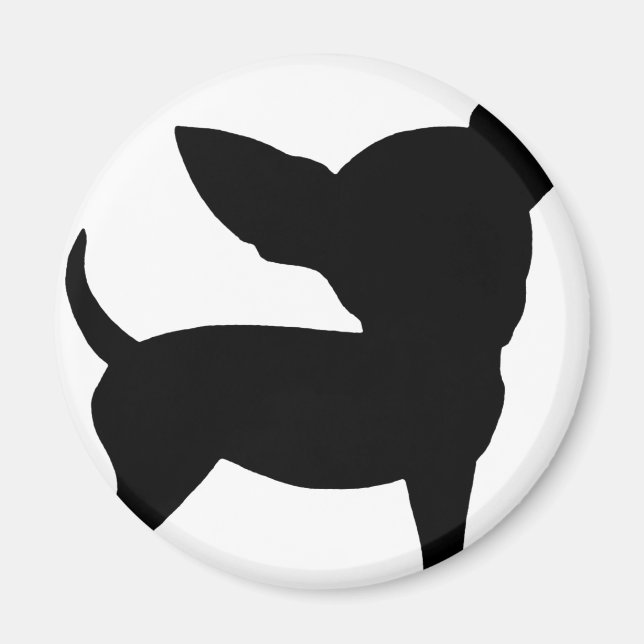 Funny Chihuahua Magnet (Framsidan)