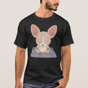 Funny Chihuahua Meditating T Shirt
