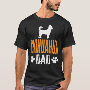 Funny Chihuahua Pappa Perfekt Chihuahua Hundägare  T Shirt